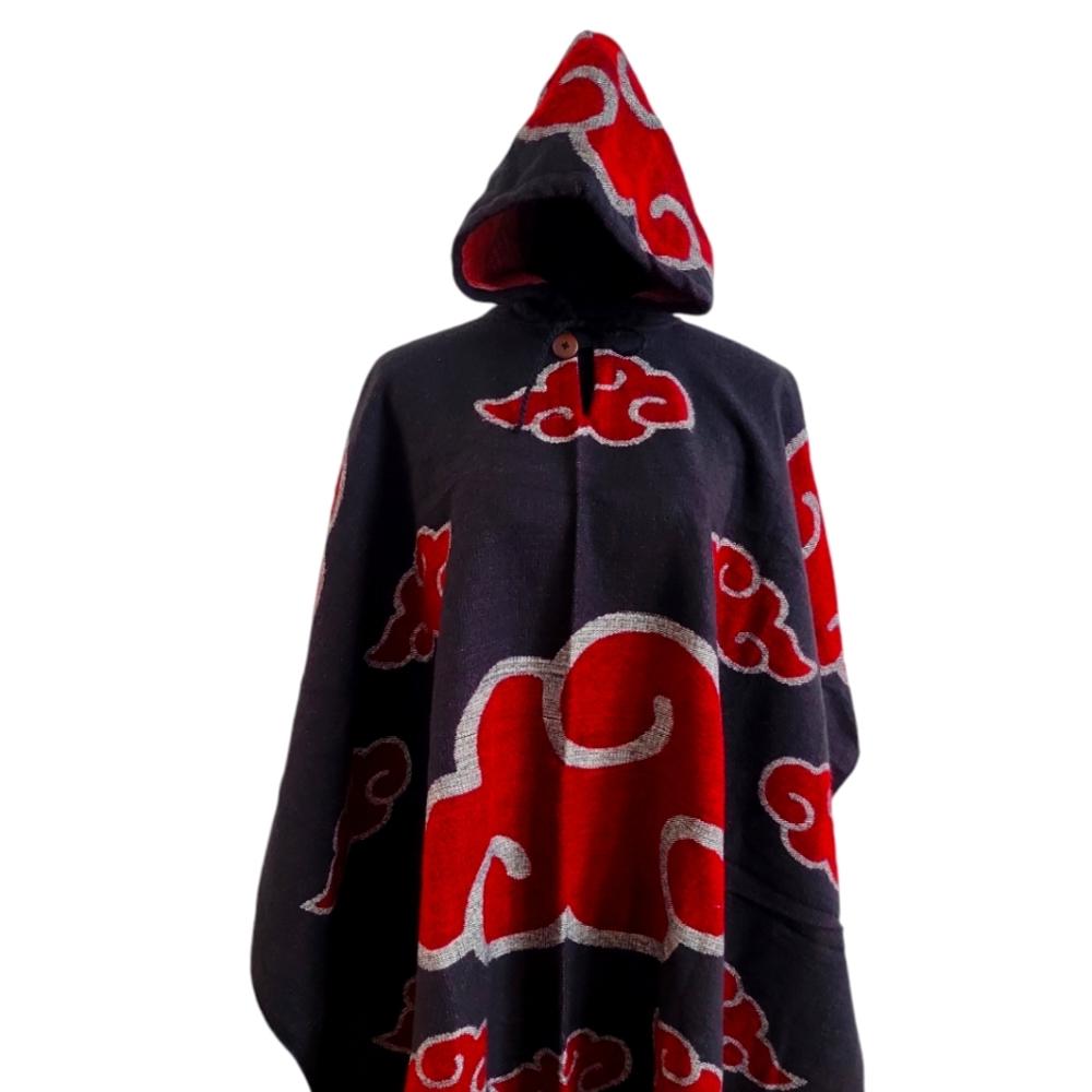 Naruto Hooded Poncho/ Naruto poncho/ akatsuki cloud/ fly Naruto poncho